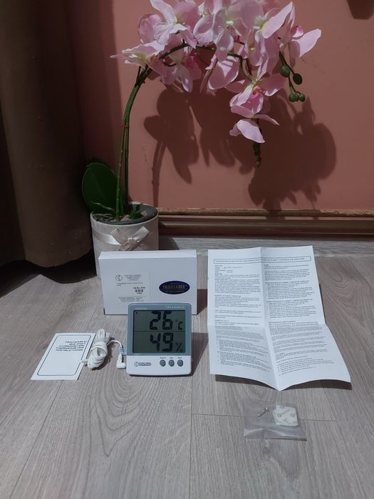 Termometru + higrometru profesional Control Company Traceable 4184
