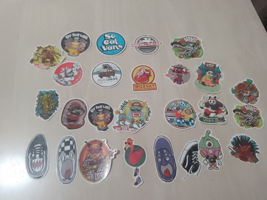 Vans   стикери лепящти