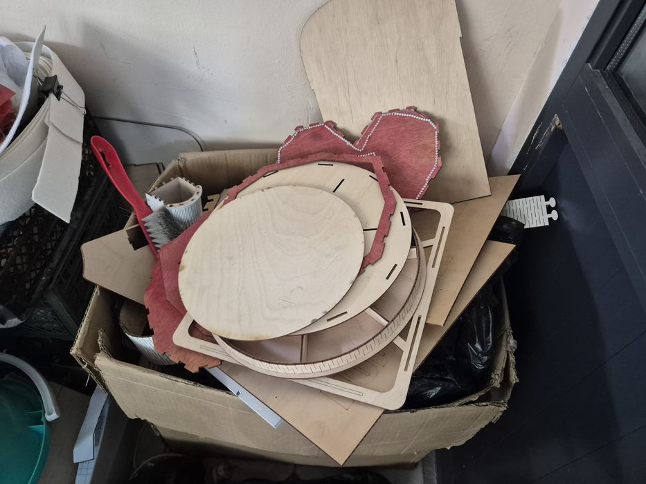 Фанера остаток для розжига