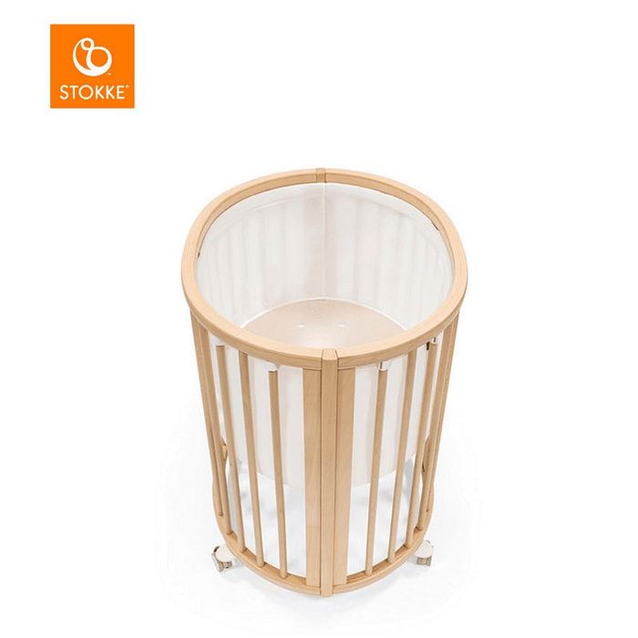 Обиколник за бебешка кошара Stokke® Sleepi™ Mini Mesh Liner