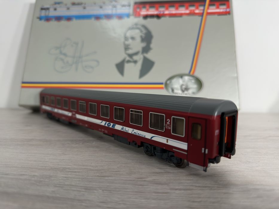 Vagoane CFR AVA 200 “ICE Mihai Eminescu” scara H0