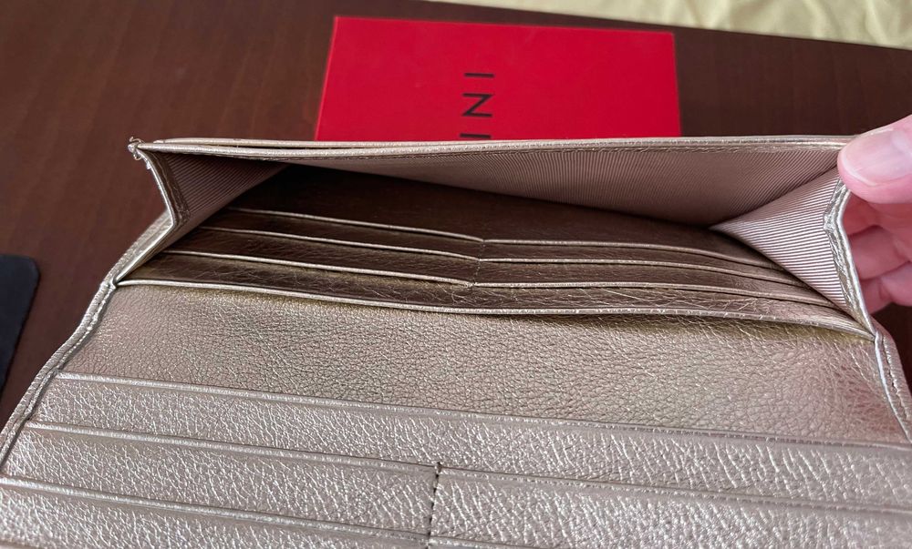 GIANNI CHIARINI Оригинален кожен портфейл