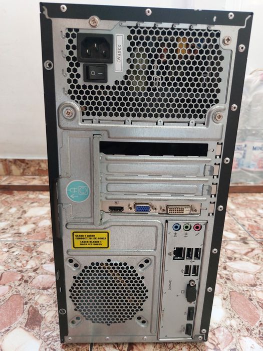 Unitate PC i5 4460 3,2Ghz, 16GB, 180GB SSD + 500GB, GTX 750 TI 2GB, Wi-Fi Windows 11 Office 2024