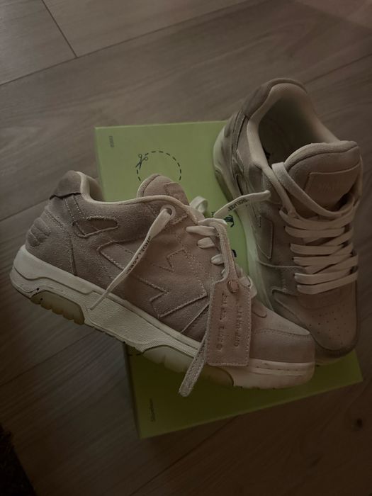 Off White Out Off Office Suede