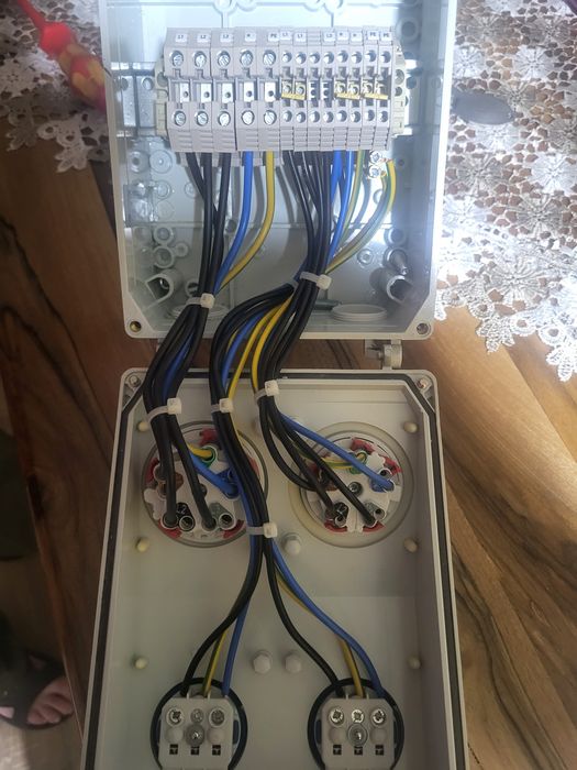 Vand tablu electric