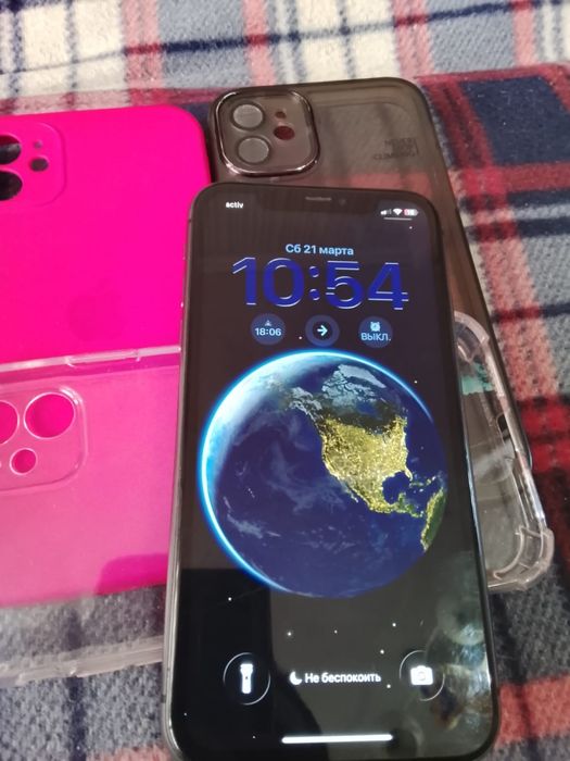 Продам Айфон 11 В черном цвете 64 гб