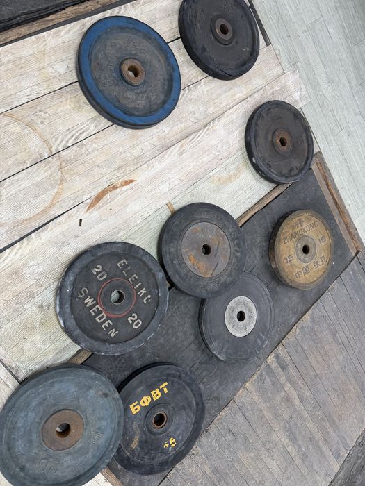 Тежести олимписийки дискове