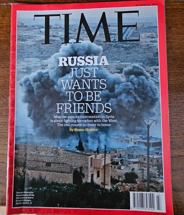 Revista Time, lot 9 reviste cu tematica de coperta Geopolitica , personalitati si evenimente Rusia
