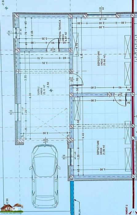 Duplex Premium 3 Camere 170 mp GARAJ Curte 320 mp Valea Adâncă
