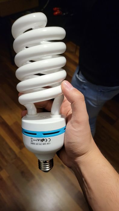 Софтбокс + лампа