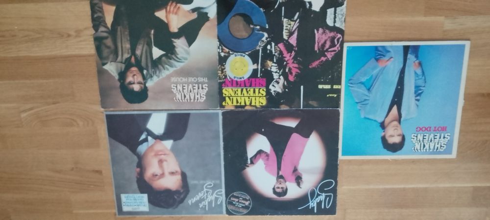 Colecție pe vinyl Shakin'  Stevens! Discuri Pick up!