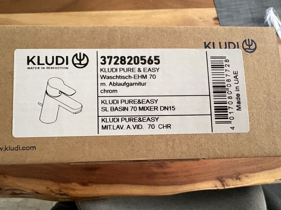 Baterie Lavoar Kludi Pure and Easy