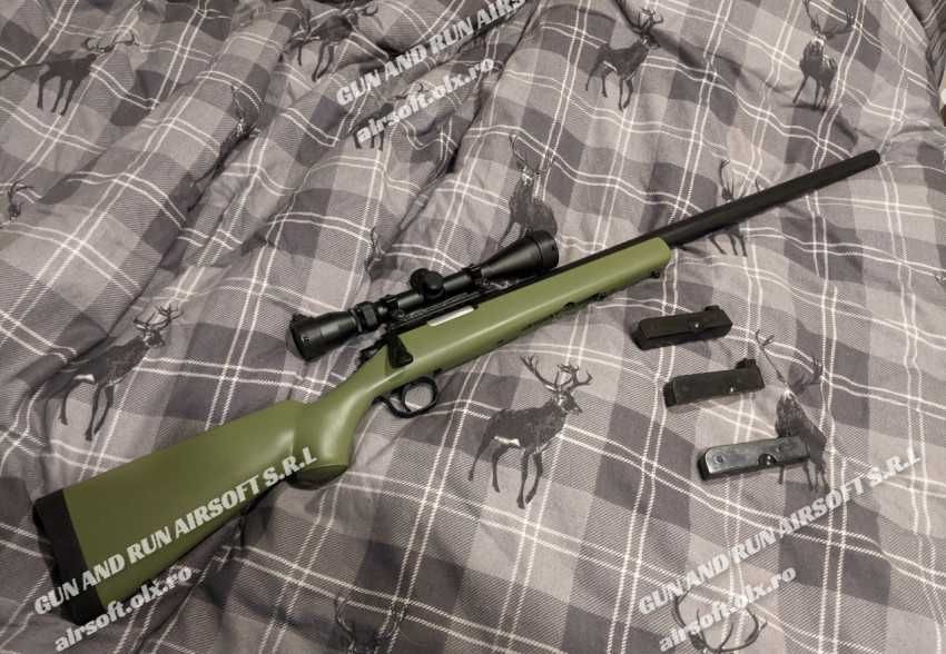 Pusca FULL METAL ~5J++ Cu Arc Armare MANUALA PUTERNICA ~ Model Nou