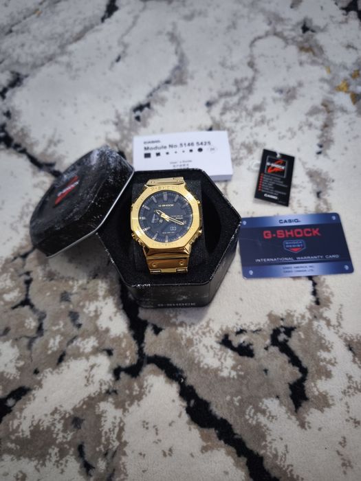 Ceas Casio G-SHOCK metalic auriu