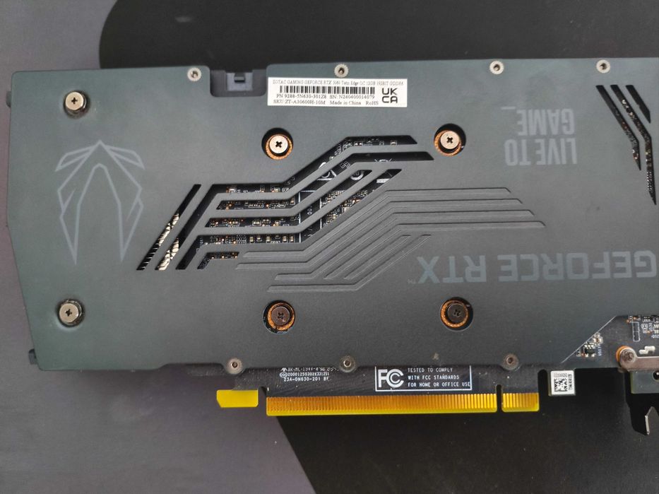 RTX 3060 ZOTAC 12