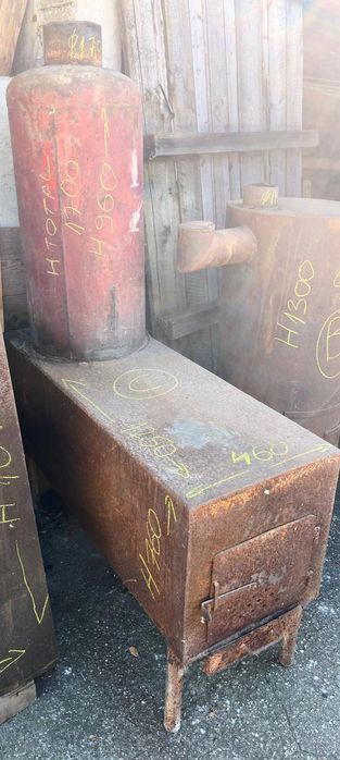 Godin / soba metalica din tabla groasa