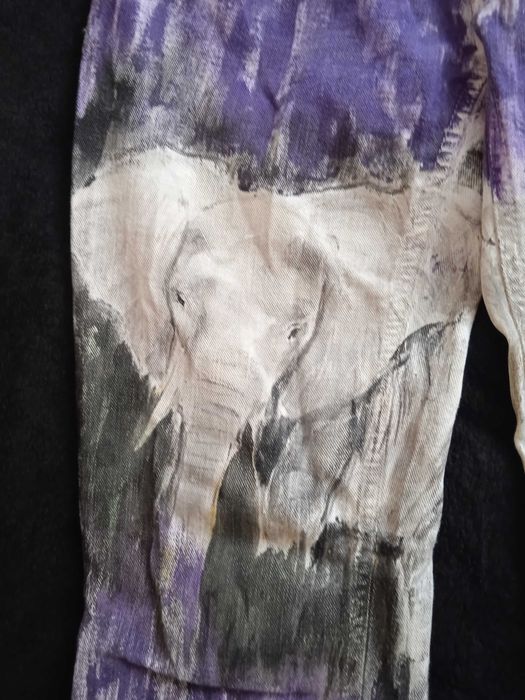 НОВИ ART Hand Made ръчно рисувани дънки на марката DRYKORN