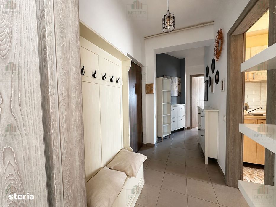 Apartament 2 camere -mobiat-utilat -loc de parcare, Popesti-Leordeni