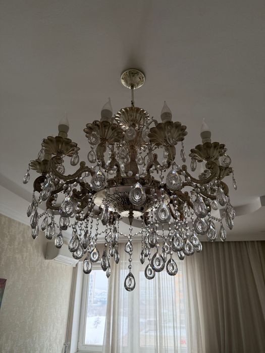 Люстра хрусталь классика