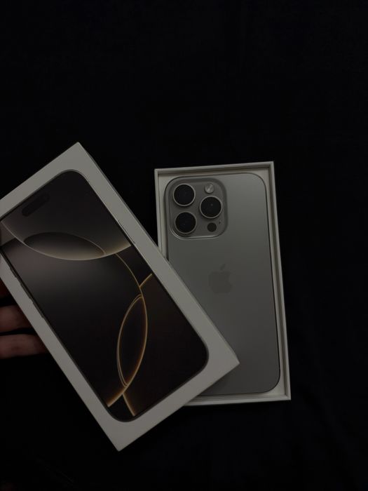 iPhone 16 Pro , Natural Titanium , 512 gb