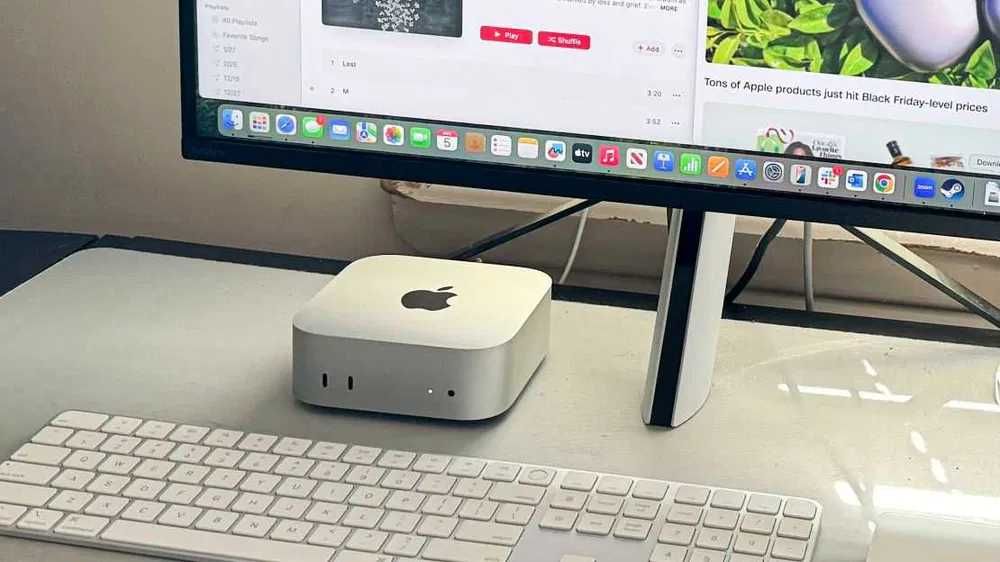 Mac mini M4 (16/256GB) — Состояние нового + Подарок Hub!