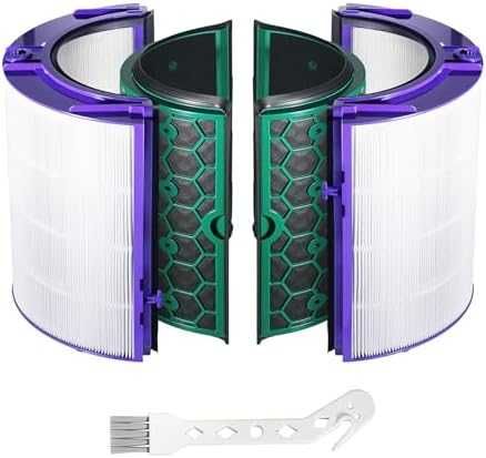 Нов резервен HEPA H13 филтър с активен въглен за Dyson TP04 HP04 TP05 прахосмукачка