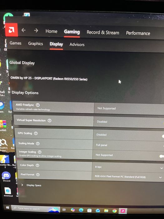 Pc Gaming+Monitor omen 144hz