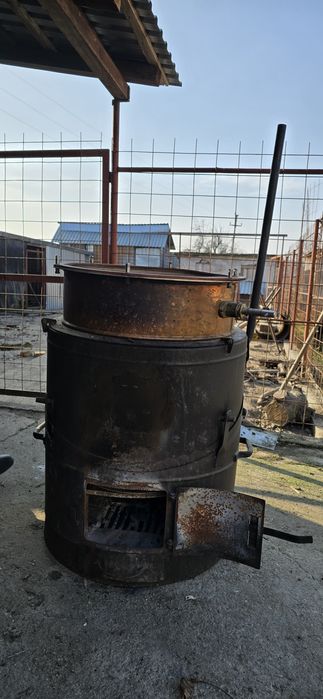 Cazan țuică folosit o singură dată