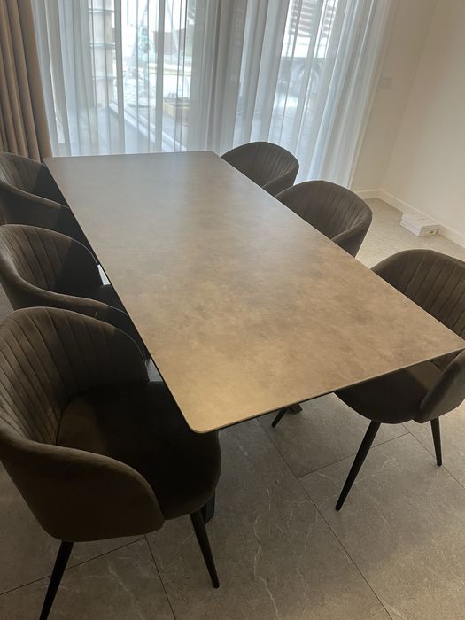 Set 6 scaune catifea