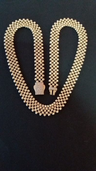 Colier aur 14 K, 39 gr. (ekymv 39)