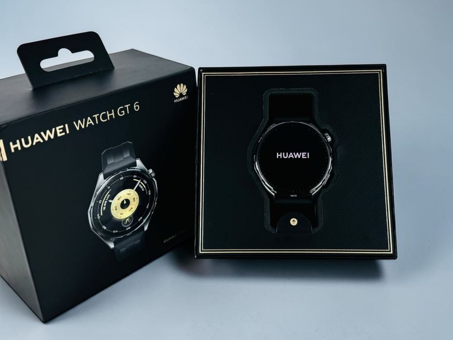 Huawei Watch GT 6 46mm Black Перфектен! Гаранция!