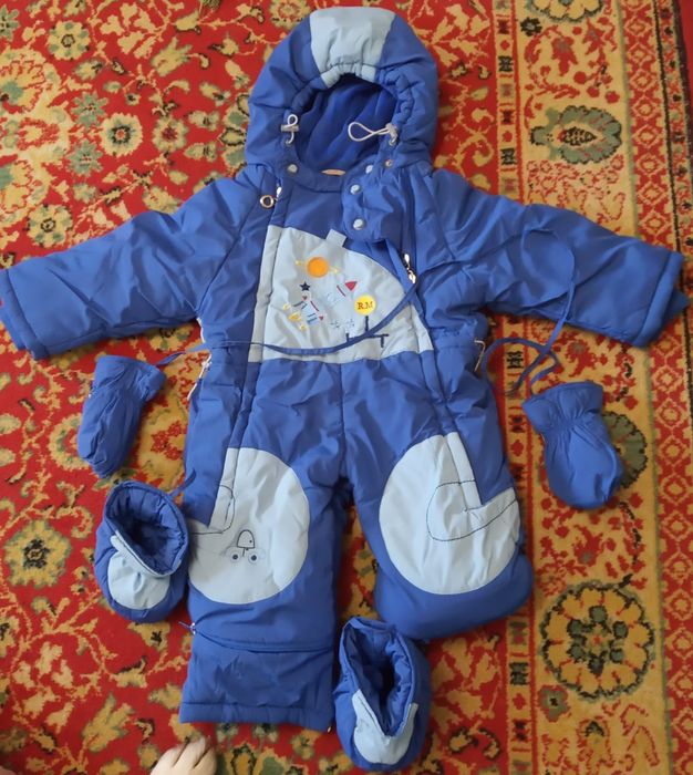 Зимний комбинезон трансформер