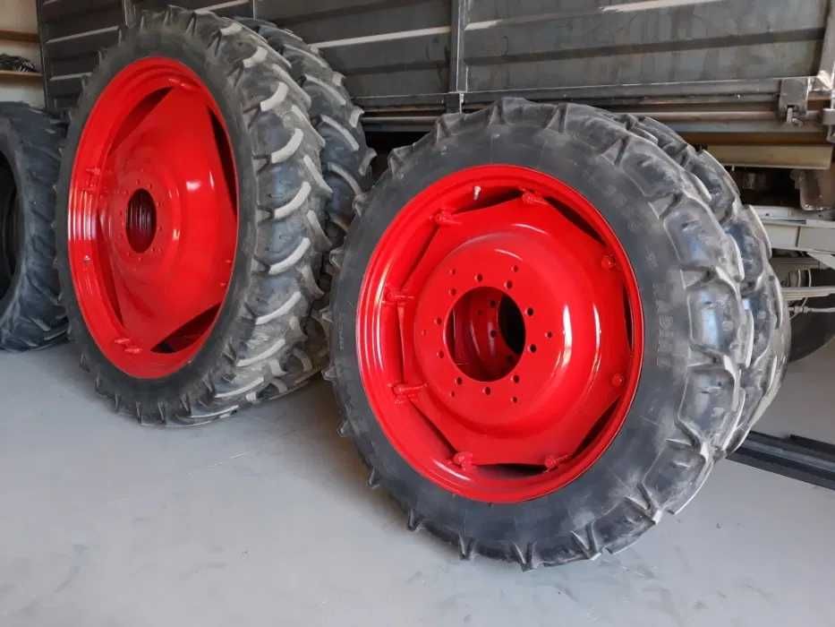 Roti inguste pentru tractoare ecartament ingust cauciuc Massey Gerguson John Deere Steyer Case, New Holland, Deutz Fahr Steyr Kubota, McCormick, Zetor