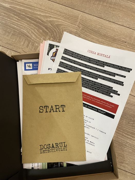 Dosarul detectivului Cursa mortala