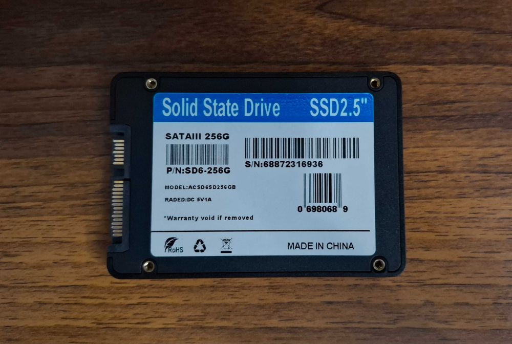 Продам SSD 256 GB