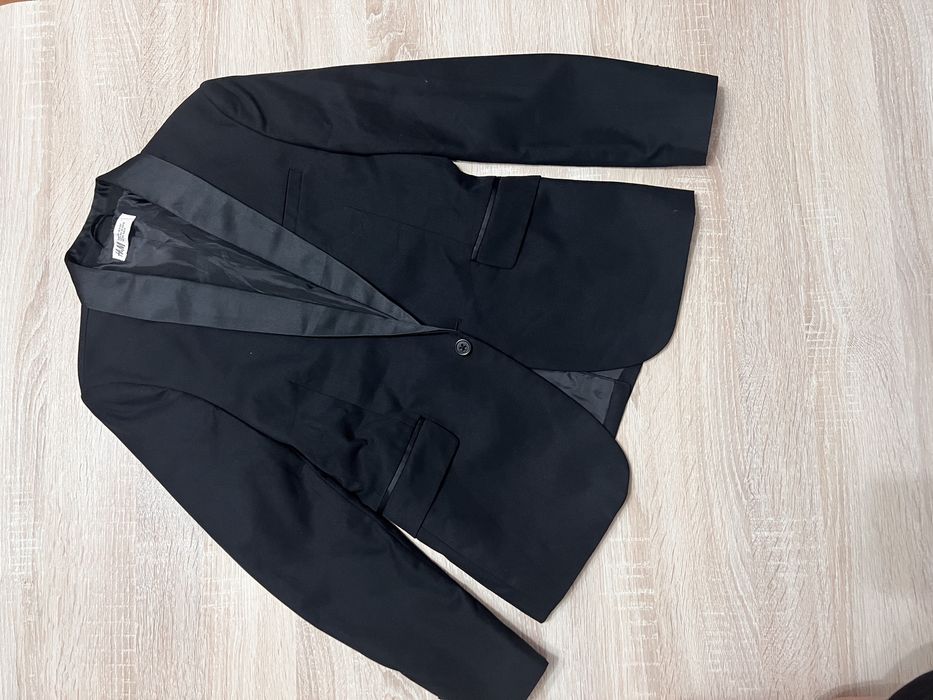 Пиджак черный и темно синий