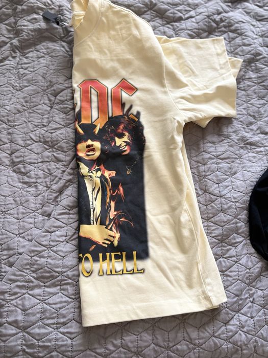 Блуза с къс ръкав AC DC