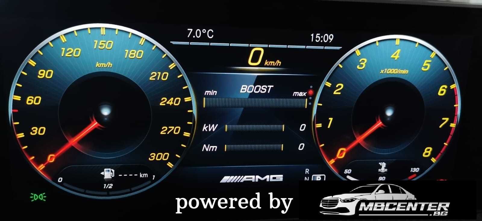 Активиране на AMG Меню на Mercedes Оригинално АМГ Меню Dasboard гр ...