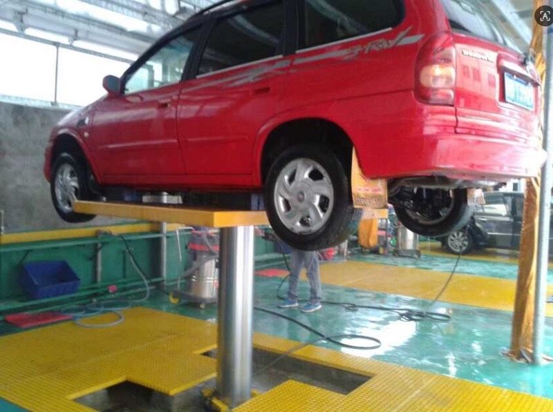Подъём для автомойка