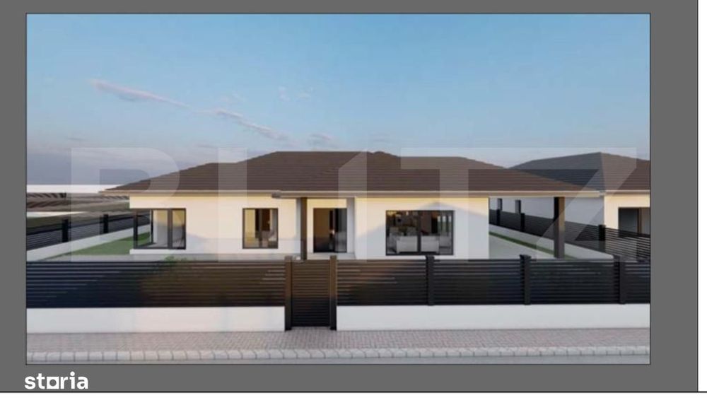 Teren intravilan, 5 ari cu fundatie, proiect casa, zona strada Ghinzii