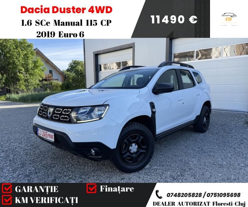 Dacia Duster Primul Proprietar Germania , Webasto , 4X4