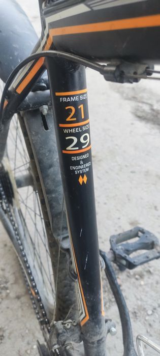 Велосипед 29 колеса рама21