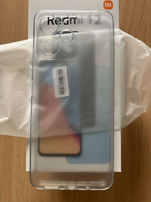 Прозрачен силиконов кейс Redmi 12