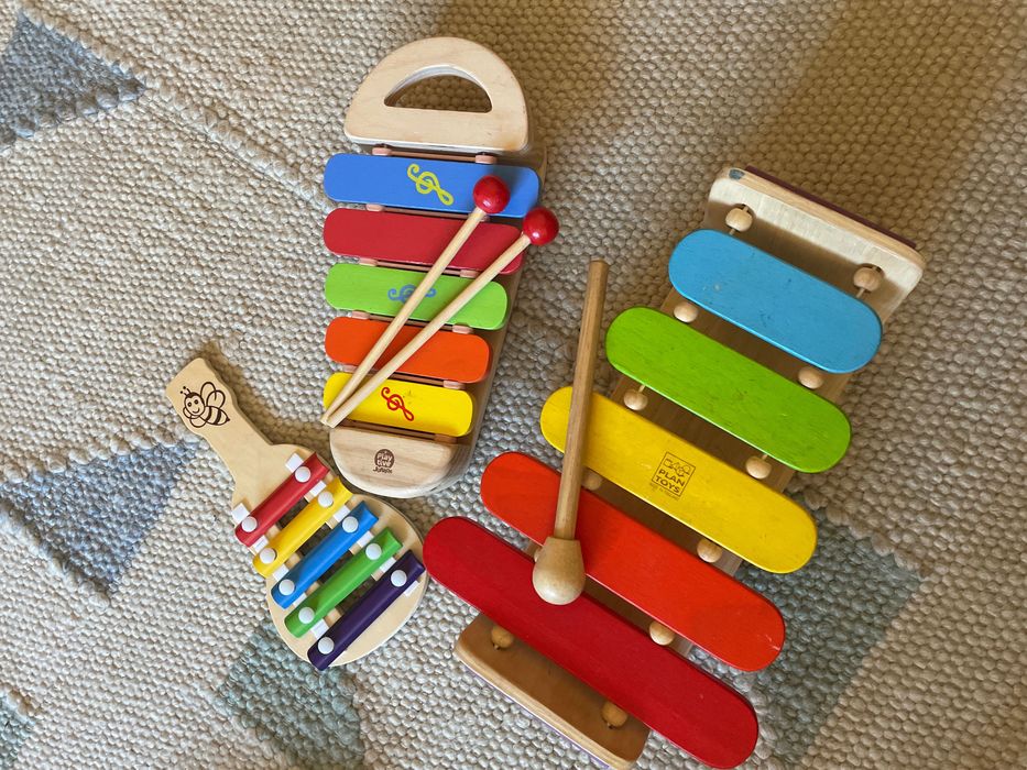 Бебешки играчки дървени