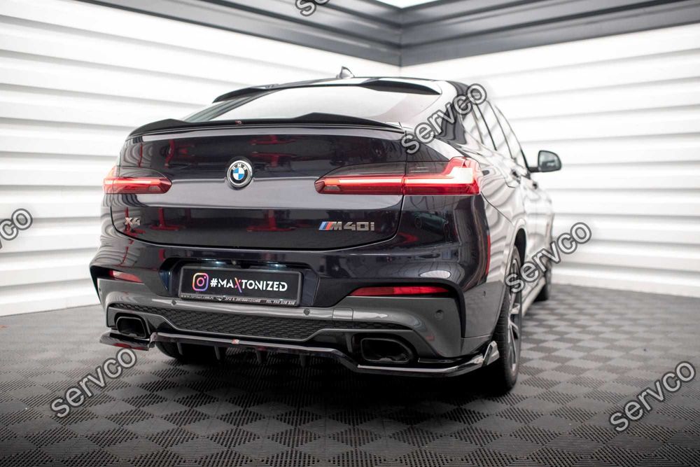 Prelungire bara spate Bmw X4 G02 M-Pack 2018-2021 v6 - Maxton Design