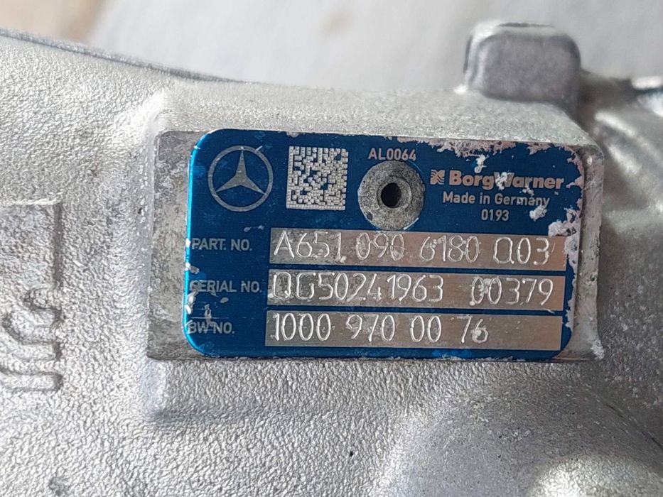 Двойно турбо за Mercedes W212 M651