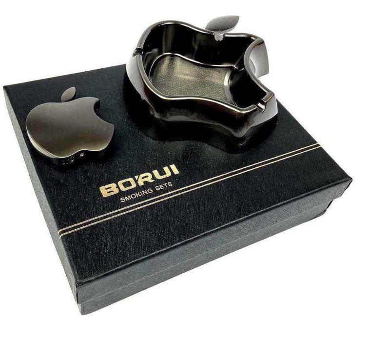 Шикарные мужские подарочные наборы - пепельница с зажигалкой.