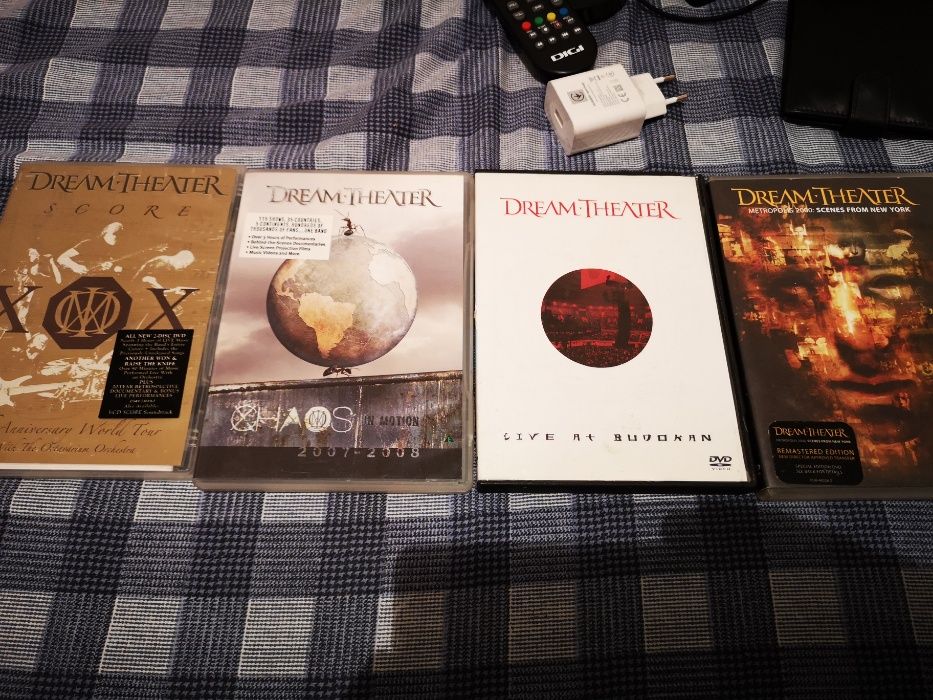 Colectie dvd Malmsteen,Satriani,Vai,Dream Theater