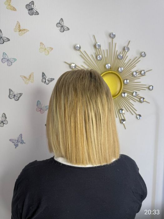 Продам волосы натуральные блонд