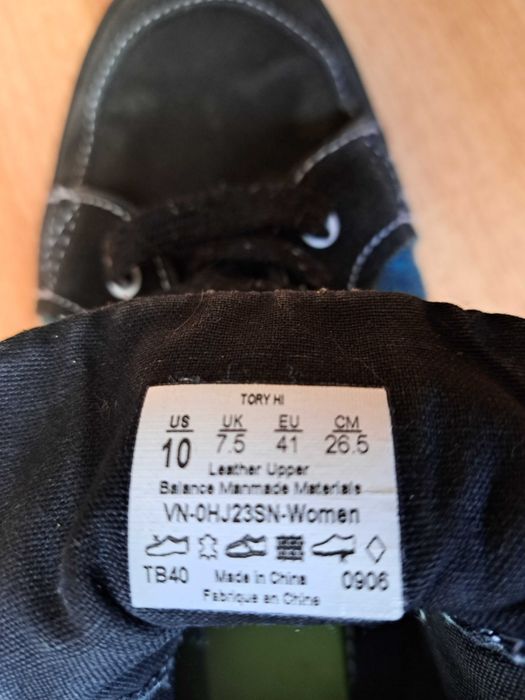 Vans inalti bascheti  tenisi adidasi TORY HI TOP  41